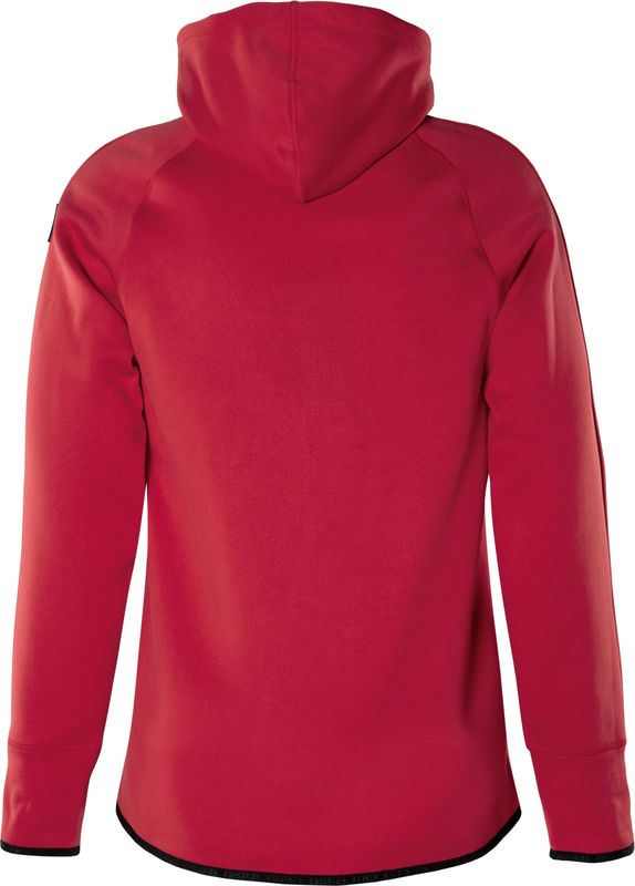Calcium Polartec® power stretch hoodie, dam-rollover image