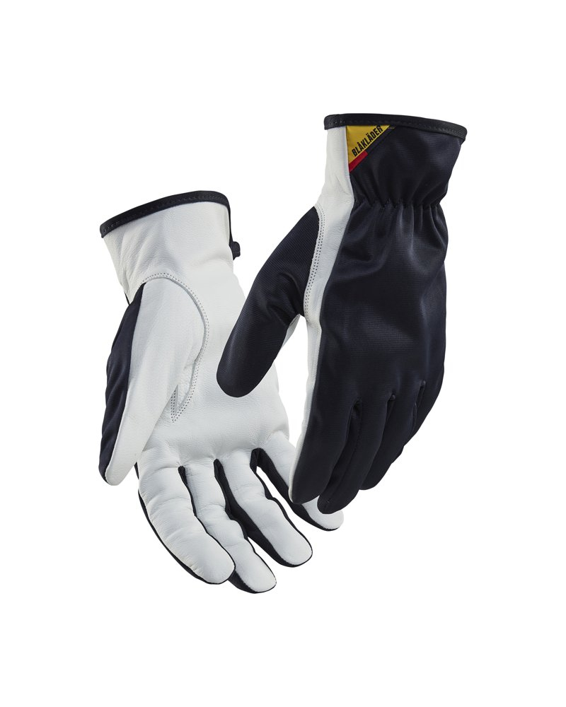 2802-1459 Arbetshandske läder 12-pack
