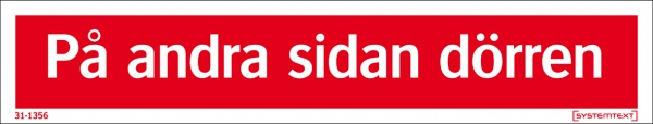 Andra sidan dörren