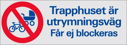 Får ej blockeras