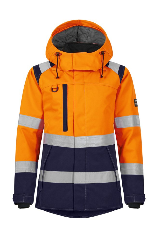 520982 Flamskyddad damvinterjacka, huva