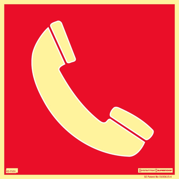 Larmtelefon brand