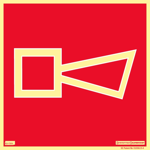 Brandsiren symbol