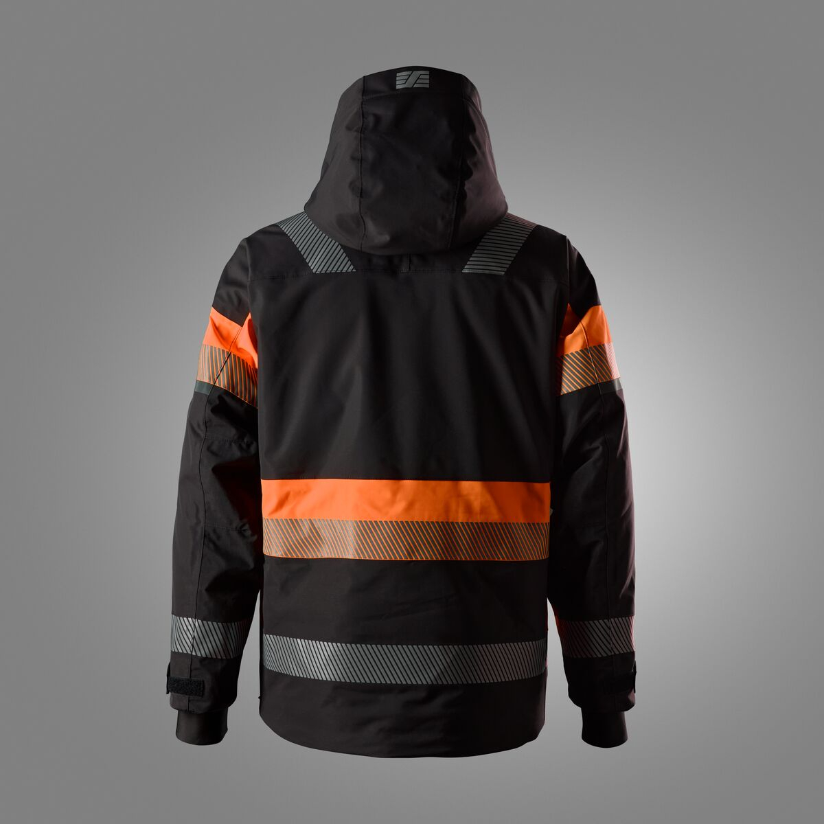 1135 High-Vis, Klass 1, Vattentät varseljacka med stretch-rollover image