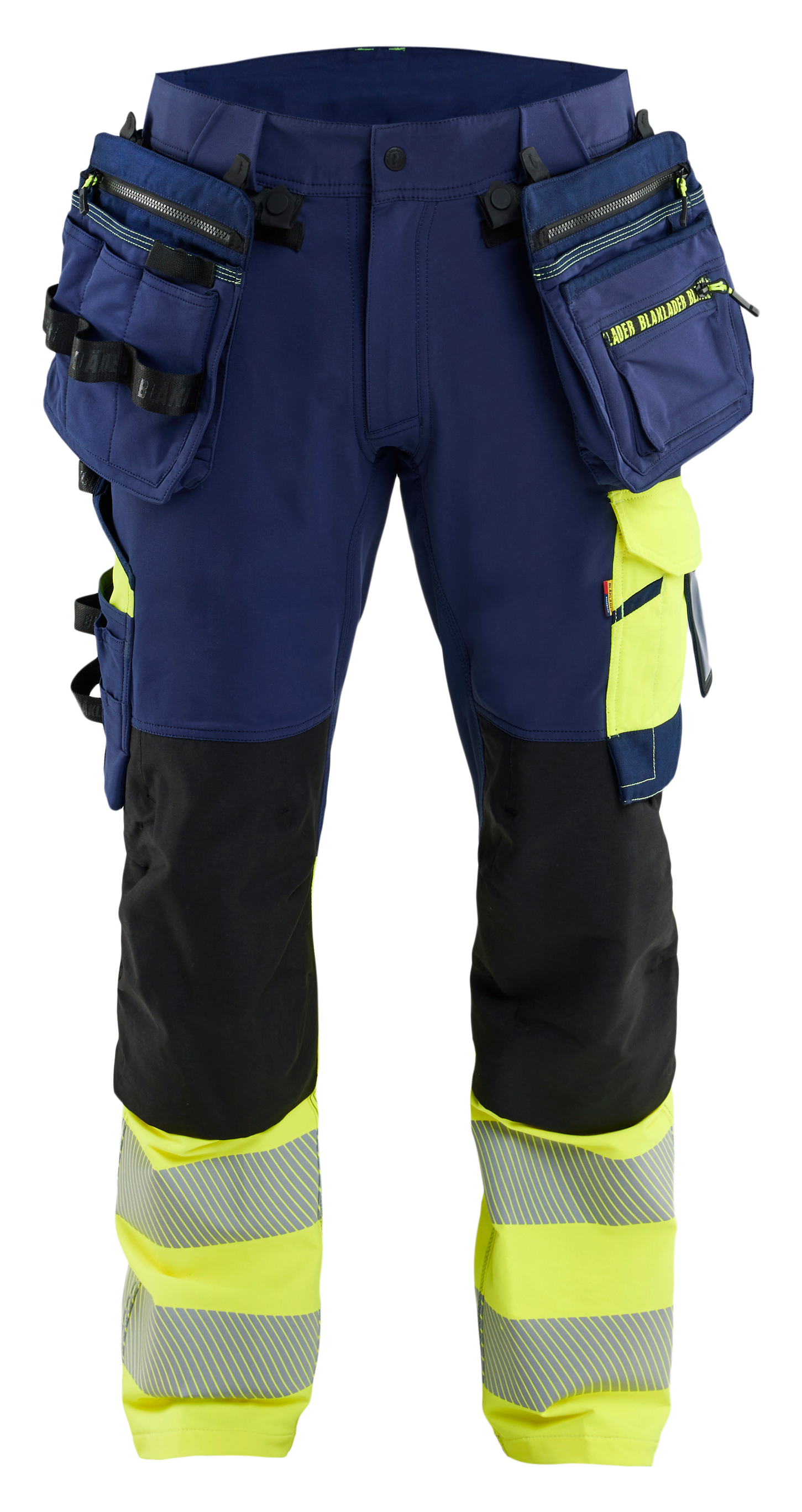 1145-1648 Blåkläder ToolRig™ Varselbyxa 4-vägsstretch