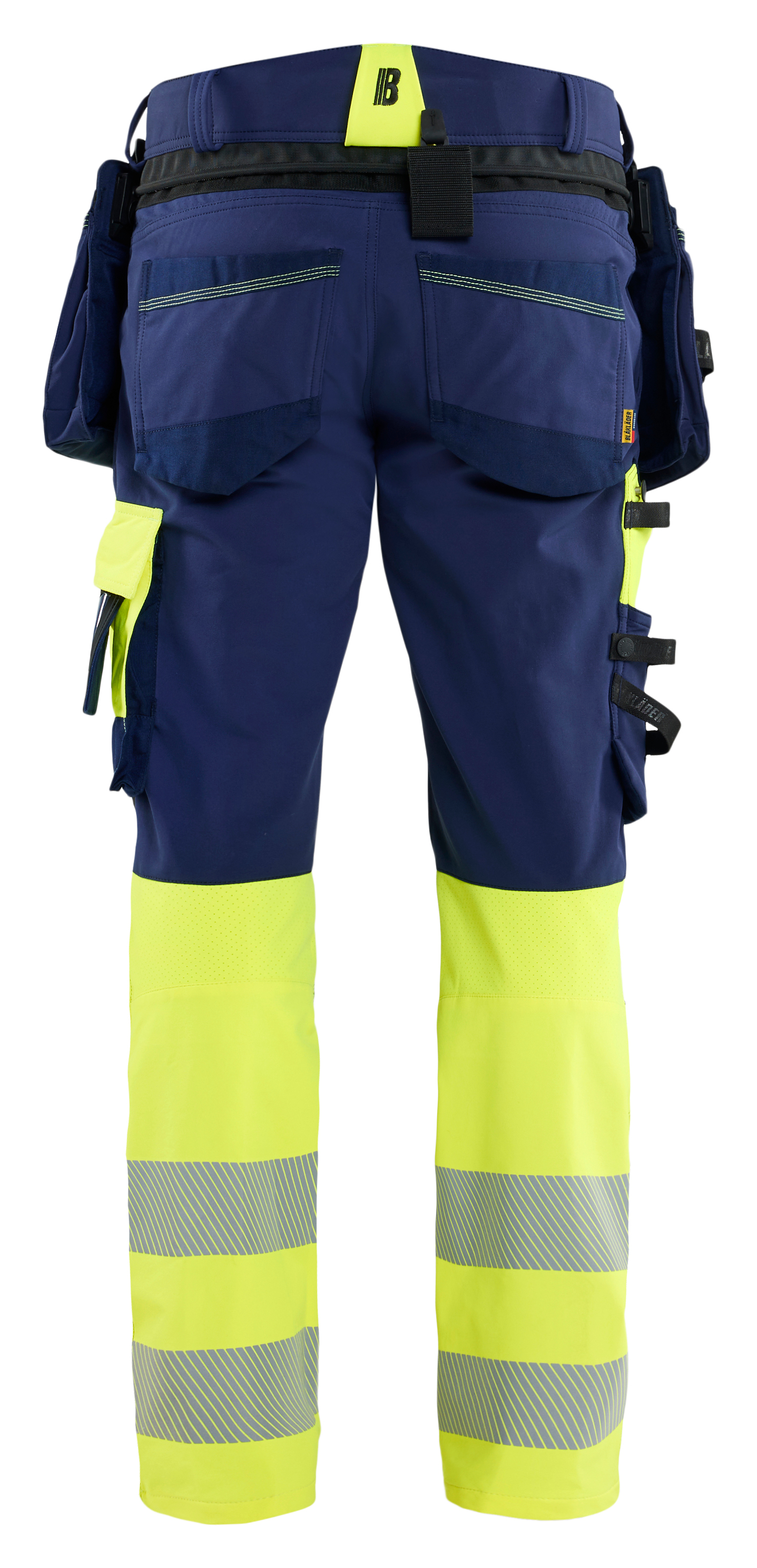 1145-1648 Blåkläder ToolRig™ Varselbyxa 4-vägsstretch-rollover image