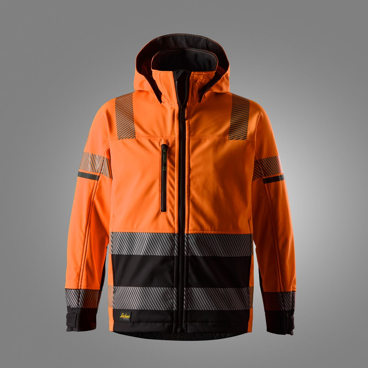 1232 High-Vis Varseljacka i softshell, klass 3