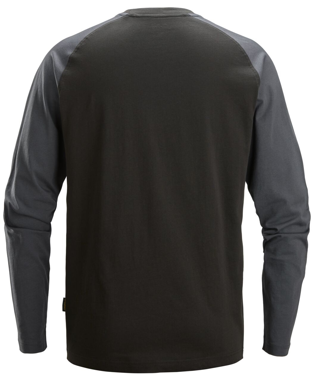 2450 Tvåfärgad långärmad T-shirt-rollover image