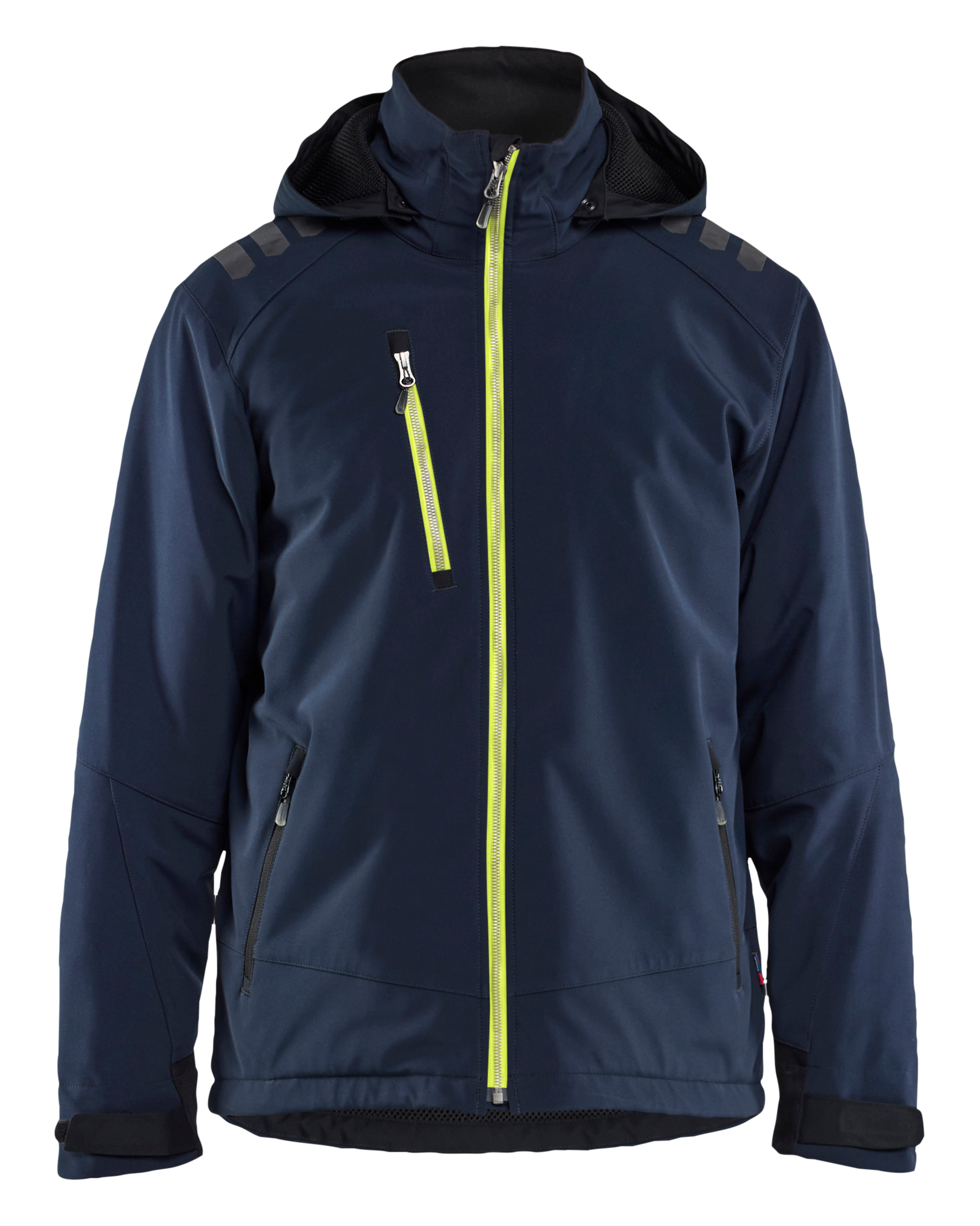 4750-2513 Lättfodrad vinterjacka softshell