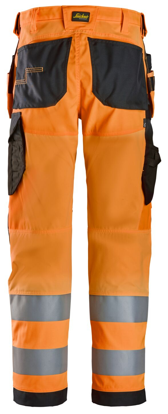 6238 High-Vis, Varselbyxor med hölsterfickor, klass 2-rollover image