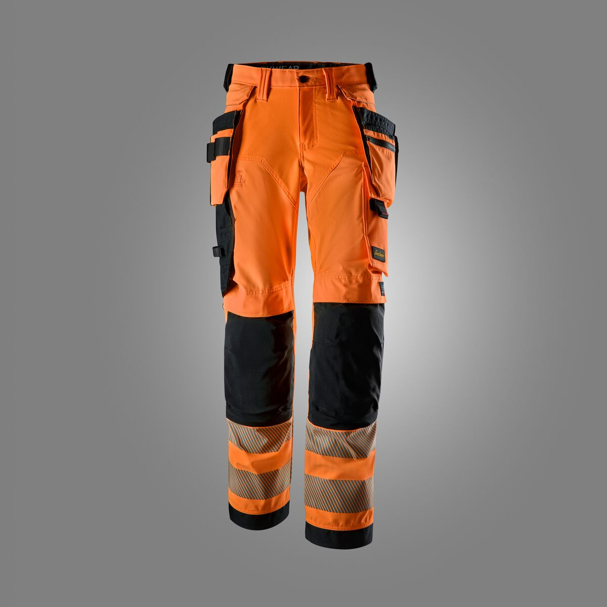6732 High-Vis Stretchbyxa i dammodell med avtagbara hölsterfickor, varselklass 1/2