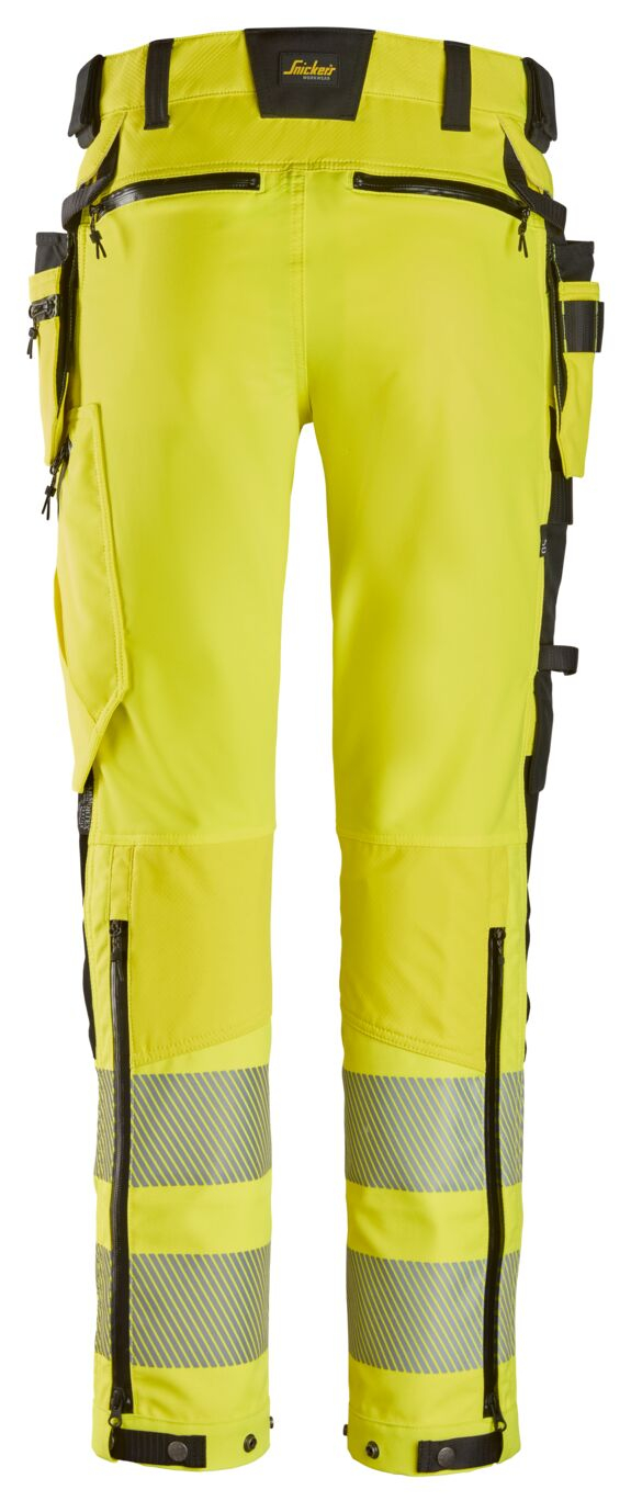 6930 High-Vis, Varselbyxor med avtagbara hölsterfickor, klass 2-rollover image