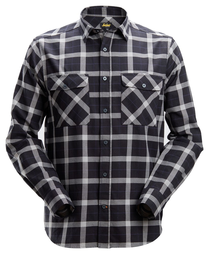 8516 Rutig flanellskjorta