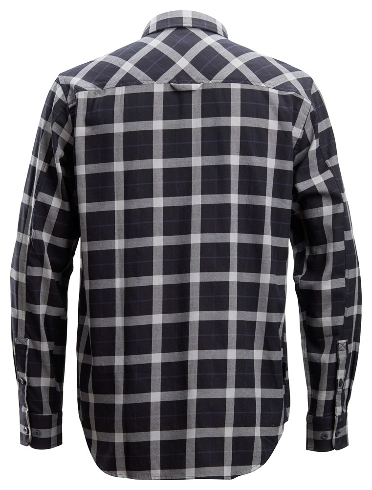 8516 Rutig flanellskjorta-rollover image